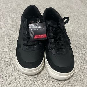 Skechers runner with slight wedge